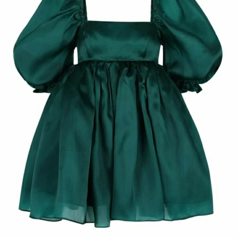 1XL Selkie Silk Puff Dress
